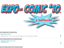 Tablet Screenshot of expo-comic2010.blogspot.com