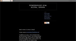 Desktop Screenshot of powerhousegym.blogspot.com