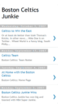 Mobile Screenshot of bostoncelticsjunkie.blogspot.com
