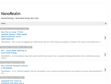 Tablet Screenshot of nano-realm.blogspot.com