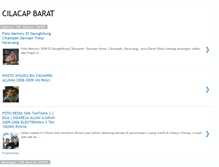 Tablet Screenshot of cilacapbarat.blogspot.com