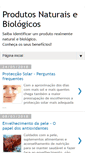 Mobile Screenshot of osprodutosnaturais.blogspot.com