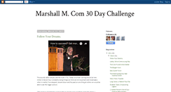 Desktop Screenshot of marshallmcomchallenge.blogspot.com