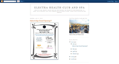 Desktop Screenshot of electrahealthclub.blogspot.com