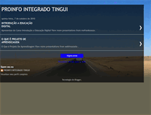 Tablet Screenshot of proinfointegradotingui.blogspot.com