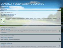 Tablet Screenshot of geneticafmvzuce.blogspot.com