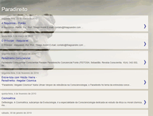 Tablet Screenshot of paradireito.blogspot.com