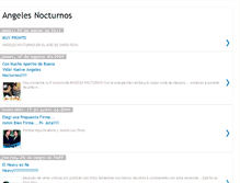 Tablet Screenshot of angelesnocturnos88.blogspot.com