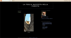 Desktop Screenshot of lafoglianascostanellaforesta.blogspot.com