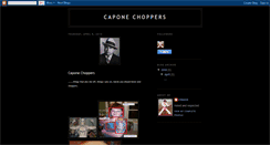 Desktop Screenshot of caponechoppers.blogspot.com