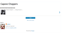 Tablet Screenshot of caponechoppers.blogspot.com