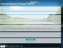 Tablet Screenshot of golgota-barza.blogspot.com