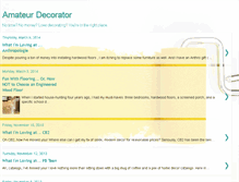 Tablet Screenshot of amateurdecorator.blogspot.com