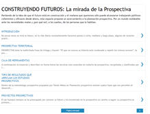 Tablet Screenshot of miradaprospectiva.blogspot.com