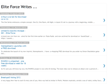 Tablet Screenshot of eliteforcemusic.blogspot.com