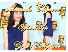 Tablet Screenshot of mirandataylorcosgrove.blogspot.com