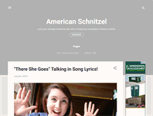 Tablet Screenshot of americanschnitzel.blogspot.com