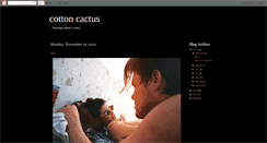 Desktop Screenshot of cottoncactus.blogspot.com