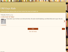 Tablet Screenshot of oldguysrule77.blogspot.com