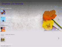 Tablet Screenshot of disenoslilaananda.blogspot.com