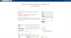 Desktop Screenshot of email-forms.blogspot.com
