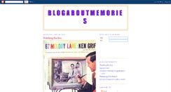 Desktop Screenshot of blogaboutmemories.blogspot.com