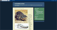 Desktop Screenshot of animais-curiosidades.blogspot.com