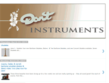 Tablet Screenshot of dartinstruments.blogspot.com