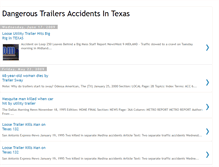 Tablet Screenshot of dangeroustrailersaccidentsintexas.blogspot.com