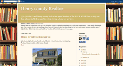 Desktop Screenshot of henrycountyrealtor.blogspot.com