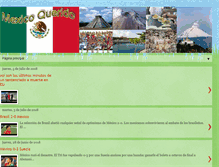 Tablet Screenshot of mexico-querido.blogspot.com