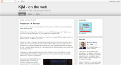 Desktop Screenshot of kjmackey.blogspot.com