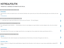 Tablet Screenshot of notrealpolitik.blogspot.com