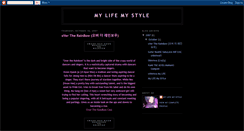 Desktop Screenshot of lifestillsastified.blogspot.com