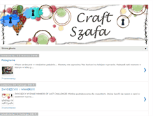 Tablet Screenshot of craft-szafa.blogspot.com