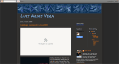 Desktop Screenshot of miobraariasveraluis.blogspot.com