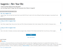 Tablet Screenshot of isagenixbiz.blogspot.com