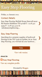 Mobile Screenshot of easystepflooring.blogspot.com