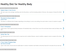 Tablet Screenshot of healthydietplan.blogspot.com