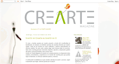 Desktop Screenshot of creartemagazine.blogspot.com