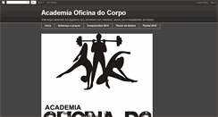 Desktop Screenshot of akdmiaoficinadocorpo.blogspot.com