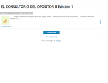 Tablet Screenshot of consultorio-opositor-2.blogspot.com