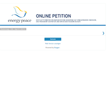 Tablet Screenshot of energypeace.blogspot.com