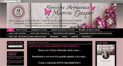 Desktop Screenshot of marciagasparconvitesartesanais.blogspot.com