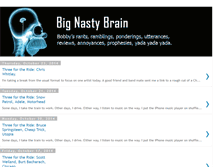 Tablet Screenshot of bignastybrain.blogspot.com