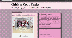 Desktop Screenshot of chickncoopcrafts.blogspot.com