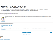 Tablet Screenshot of mobilecountry.blogspot.com