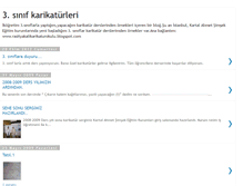 Tablet Screenshot of 3snfkarikaturleri.blogspot.com