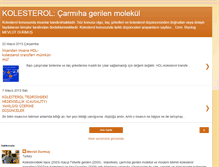 Tablet Screenshot of kolesterolmasallar.blogspot.com