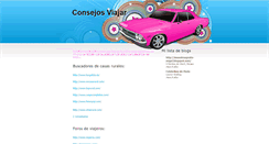 Desktop Screenshot of consejosviajar.blogspot.com